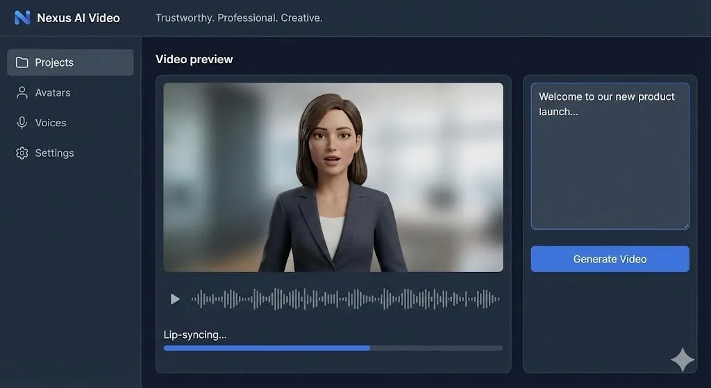 Grok AI video generation example showing a surreal scene with a cat.