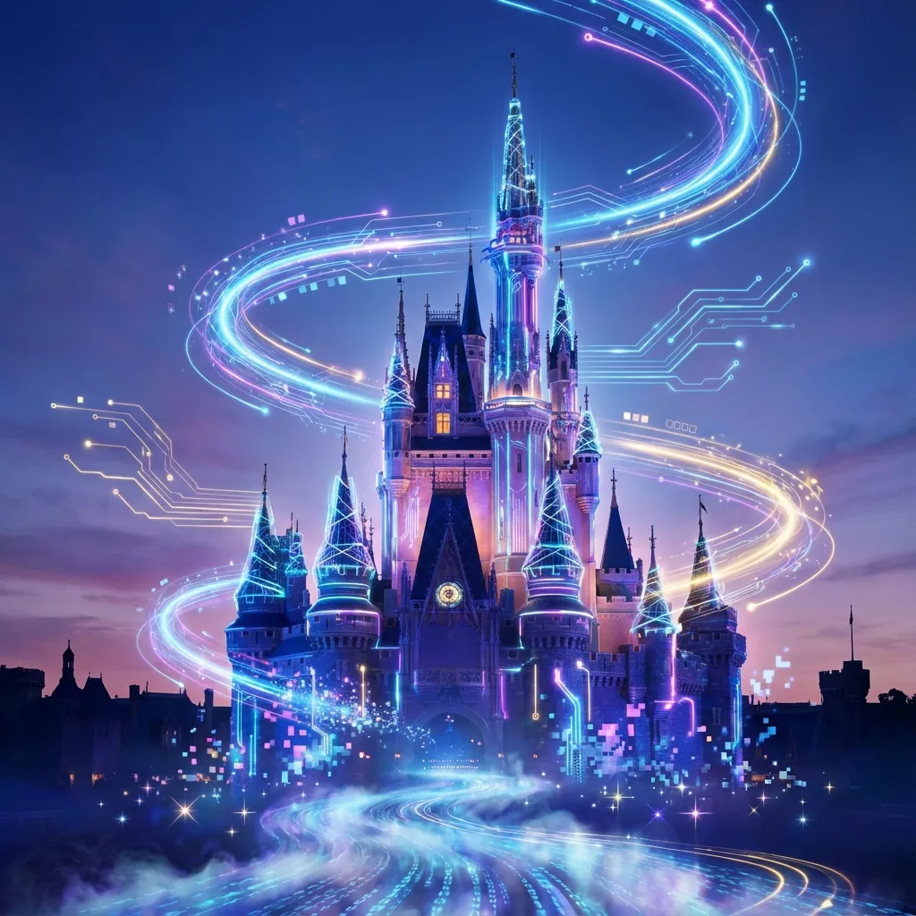 Disney x OpenAI Castle
