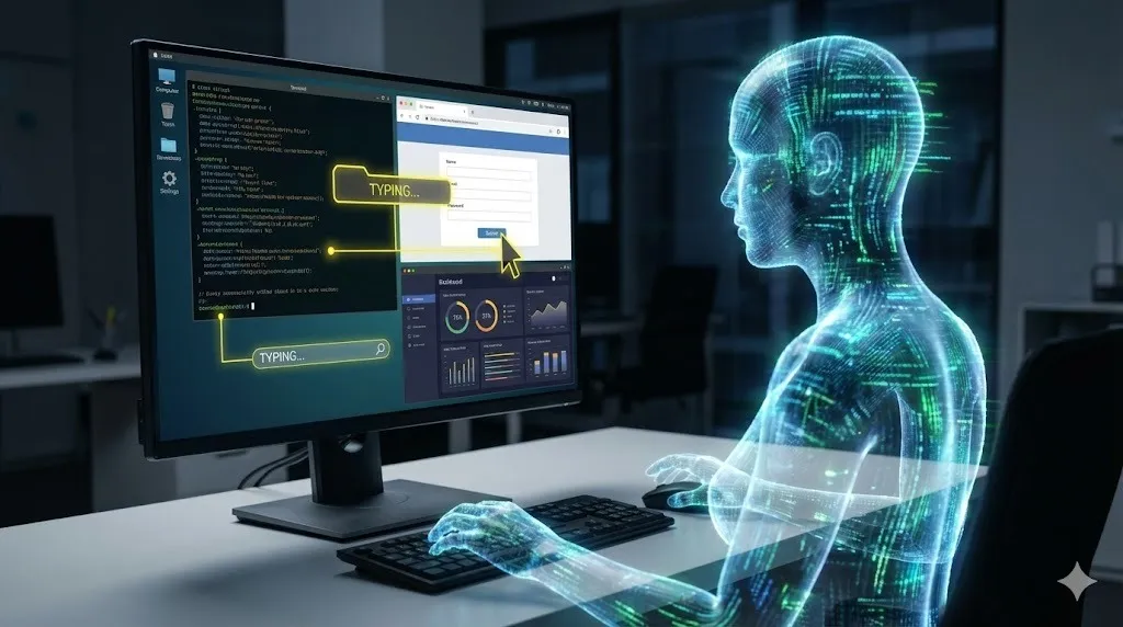 Visualization of the Lux Agent's reasoning workflow